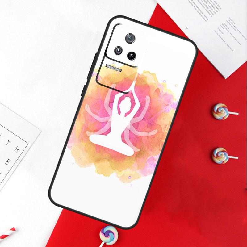 Чехол-обложка с индуистским символом Йога Ом для Xiaomi 13T 11T 12T 14T Pro 13 14 15 Ultra POCO X7 Pro X3 X5 X6 F5 F6 M6 Pro