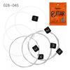 6Pcs/Set Classical Guitar String 028-045 Silver Jacketed Wire with Great Tone and Hard Tension