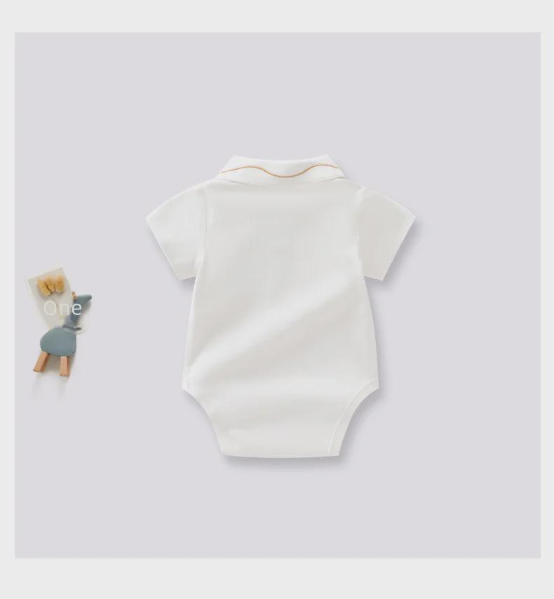 Летний комбинезон Nordic Trojan Baby: Легкий комбинезон для новорожденных с короткими рукавами