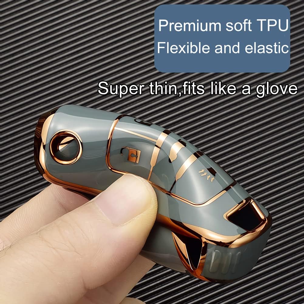 Для Чехол для ключа Chevy, Премиум ТПУ чехол для ключа с полной защитой для Chevrolet Equinox Camaro Cruze Malibu Sonic Buick Terrain