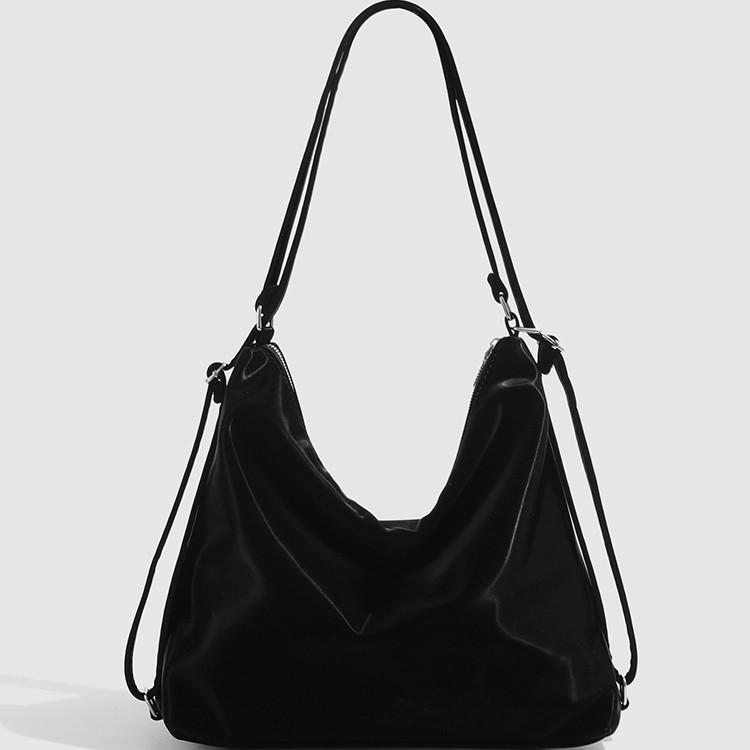 Cute Puppy Tote Bag 2025 New Model for Students, Large Capacity Backpack, Three-in-One Use: Shoulder Bag, Crossbody Bag, and Handbag