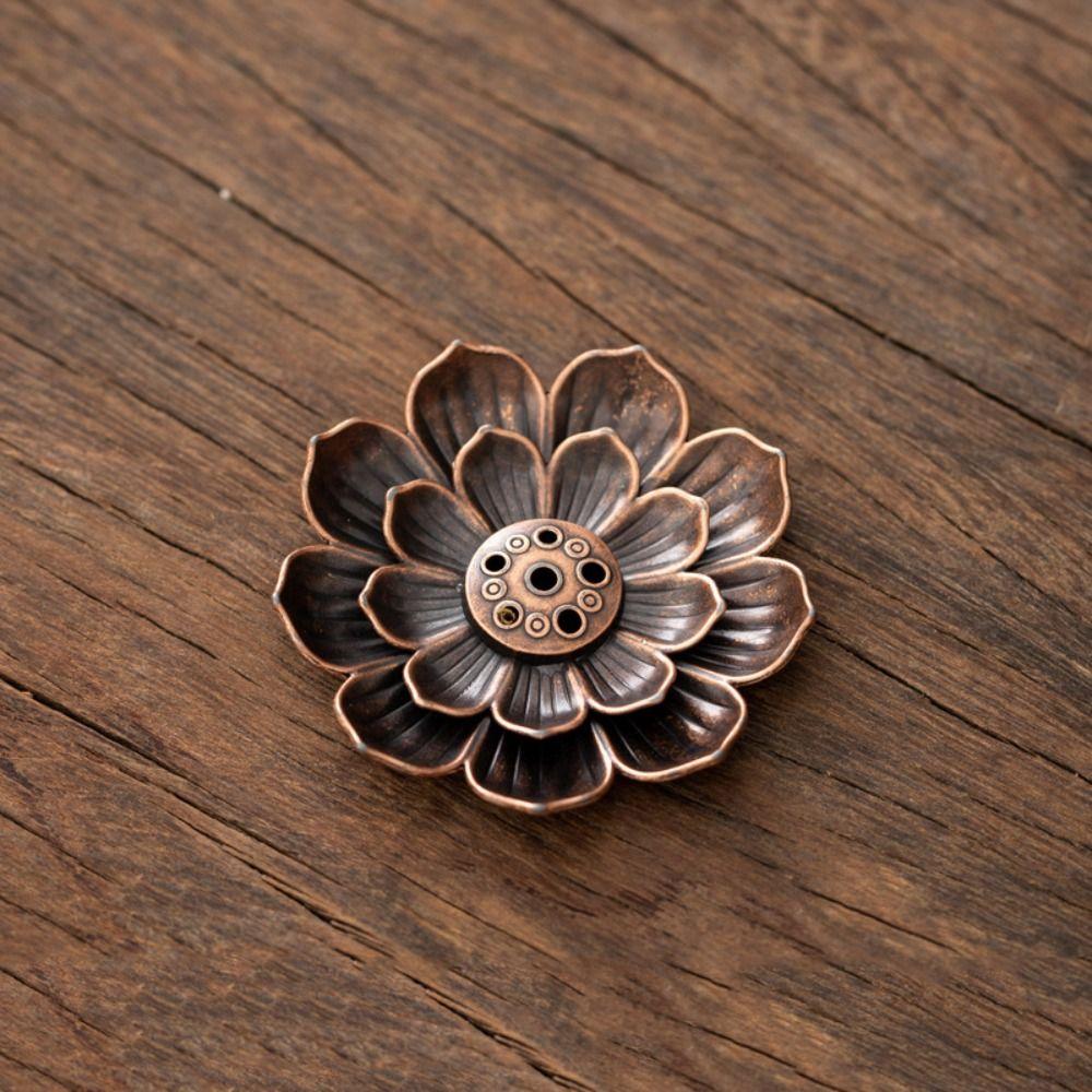 2/3 Layer Incense Stick Holder 6 Holes Incense Burning Tray Lotus Aromatherapy Stand  Temples Use