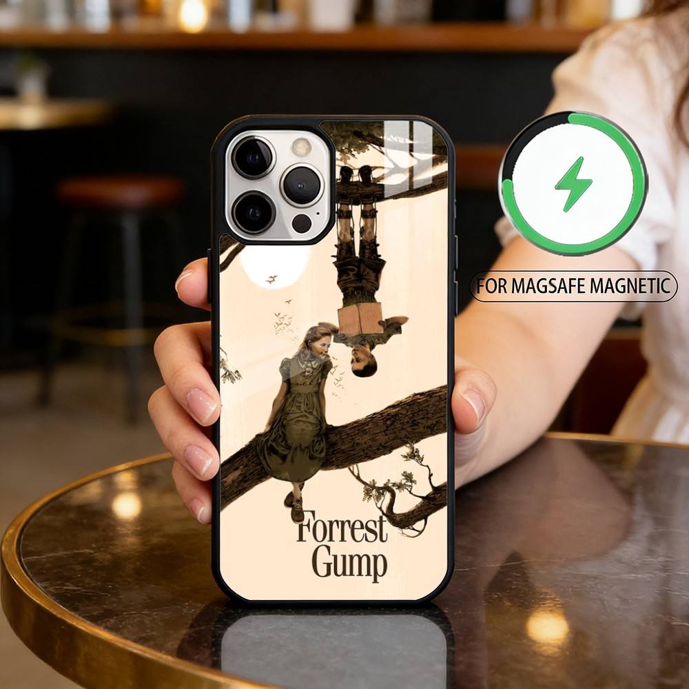 Classic film Forrest G-Gump Phone Case For iPhone17,16,15,14,13,12,11 Plus,Pro Max Magnetic For Magsafe Wireless Charging
