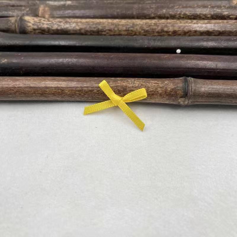 Маленький бант из полиэстеровой ленты для нижнего белья, носков, одежды, украшений и цветочных аксессуаров
