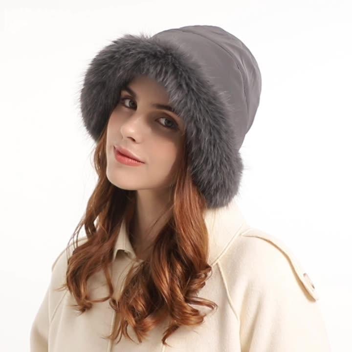 2023 большая пушистая панама из искусственного меха, женская роскошная плюшевая шапка в рыбацком стиле, теплая зимняя шапка, утепленная панама для холодного снежного дня