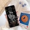 Чехол для Xiaomi Redmi Note 9S 9 8 Pro 7 8T 10 9C 9A 7A K40 с мягкой задней частью, роскошный дизайн, чехол для телефона 8A 6A, чехол Death Tarot Cat