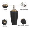 Cleaner Accessory Rotating Turbo Nozzle 1/4 Quick Connect For High Pressure Washer 4000PSI 4.0 Gpm Water Gun Car Washer