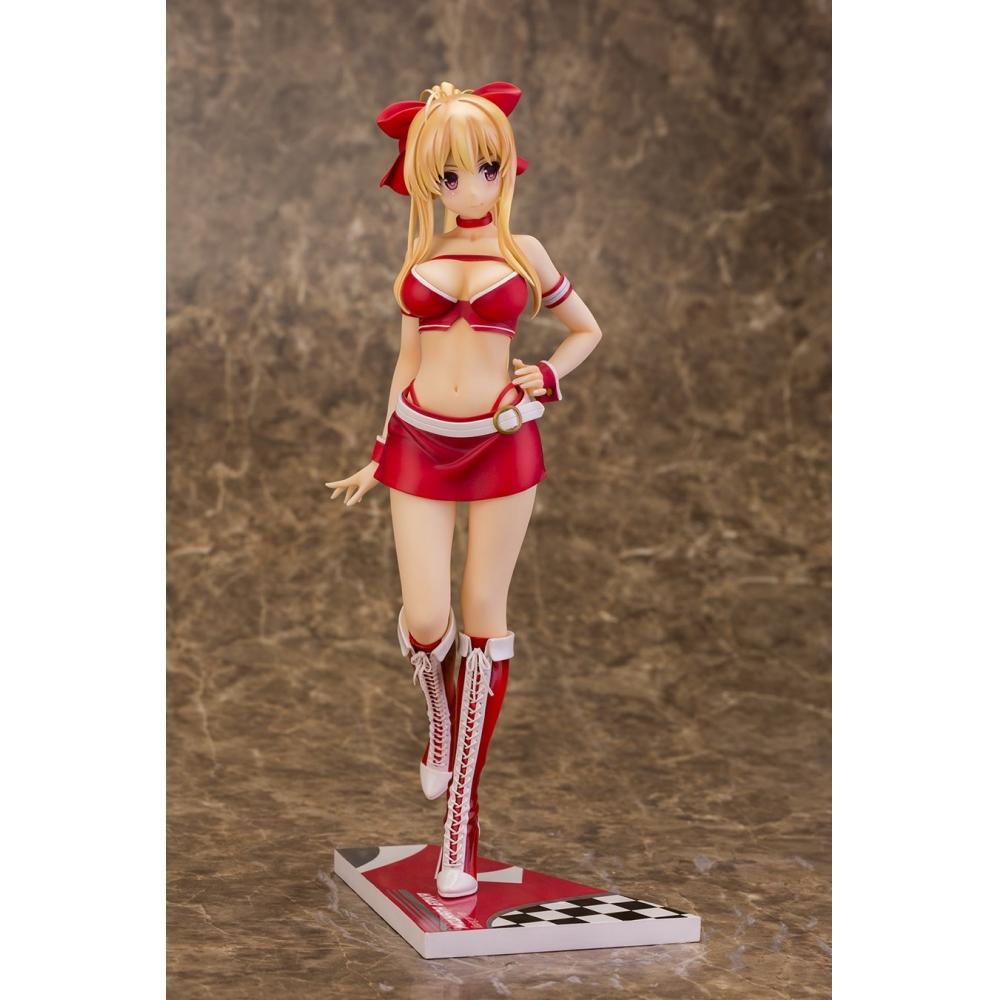 SKYTUBE Comic Aun Mizuhara Erika Гоночная девушка вер.. Иллюстрация Курехито Мисаки, масштаб 16, готовая фигурка из ПВХ, окрашенная