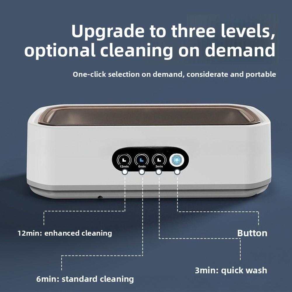 Ультразвуковая чистящая машина Машина для чистки очков Большая емкость 650 мл Машина для чистки ювелирных изделий брекетов