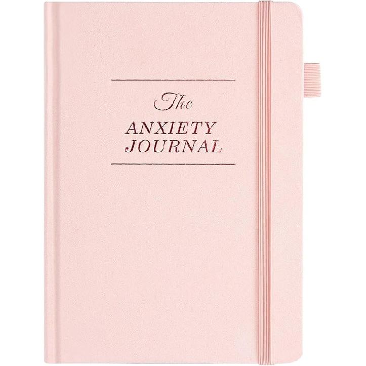 JUBTIC Guided Anxiety Journal – Guided CBT Journal with Prompts for Self Care & Stress Relief, Cognitive Behavioral Therapy Mental Health Journal