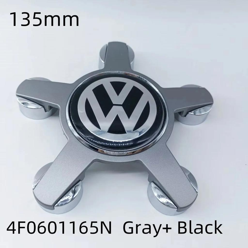 DKRSE1 For VW Volkswagen Jetta MK5 Golf 4pcs 135mm Volkswagen Golf Polo Car Wheel Center Caps 5Pins Rim Hub Cover Hubcap Logo Badge Emb