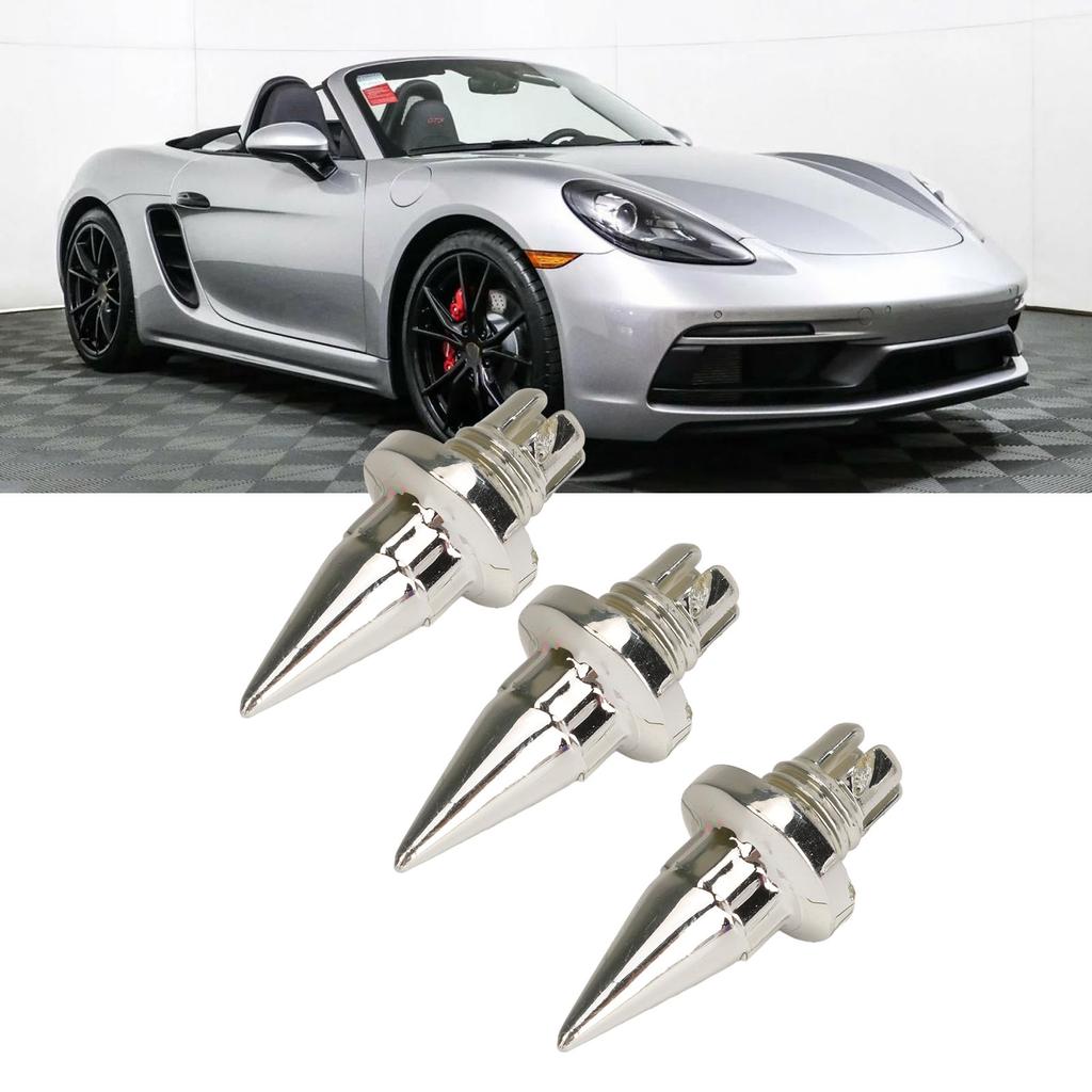 25Pcs Wheel Rivet Nut Stylish Look Easy Installation Spike Wheel Lip Rivet Nut for Wheels with Plastic Faux Rivets