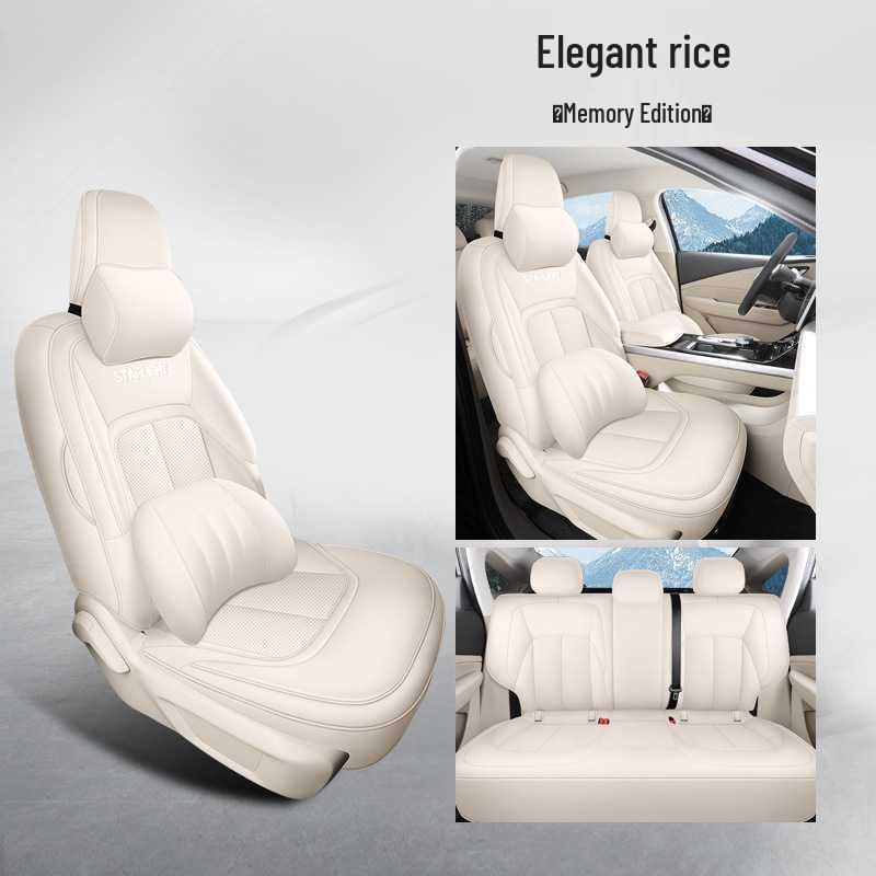 New Model Wuling Xingguang Leather Car Seat Cushion for Five-Seater - All-Season Comfort