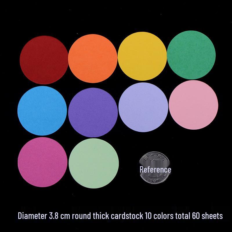 Плотный цветной картон: Формы Сердце, Звезда, Цветущая слива и Круглые формы для детского оригами и поделок