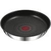 Tefal Ingenio Neo IH Stainless Steel Unlimited Frying Pan with Detachable Handle, 22cm, IH and Gas