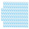 100pcs Microblading Ink Cup Holder Professional Salon Disposable Eyelash Extension Glue Ring Cup