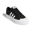 Adidas Nizza Platform Black Women Sneakers Core-Black Footwear-White FV5321