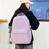 Нейлоновый рюкзак женский младших школьников школьный рюкзак унисекс большой вместительности рюкзак компьютерная сумка