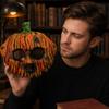 Halloween Costume Party Accessory Pumpkin Masque for Adults, Creepy Scary Head Comfortable Long-wear Full Face Masquerade Prop, Cosplay Soft