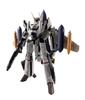 TAMASHII NATIONS R Macross Zero Феникс ABS ПВХ Подвижная Фигурка HI-METAL VF-OS (Кастом Роя Фоккера) + QF-2200D-B Призрак, Прибл.. 140 мм, и литой &