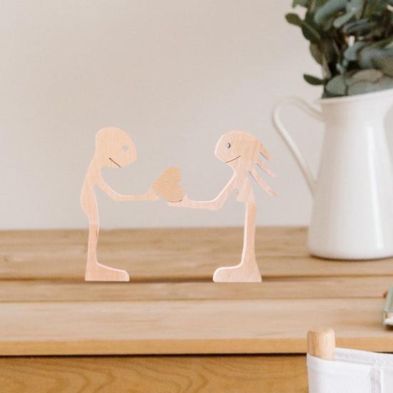 Пазл с именем семьи, милые статуи, любящие домашних животных, семейное единство, сувенир, украшение дома, деревянные головоломки, украшения