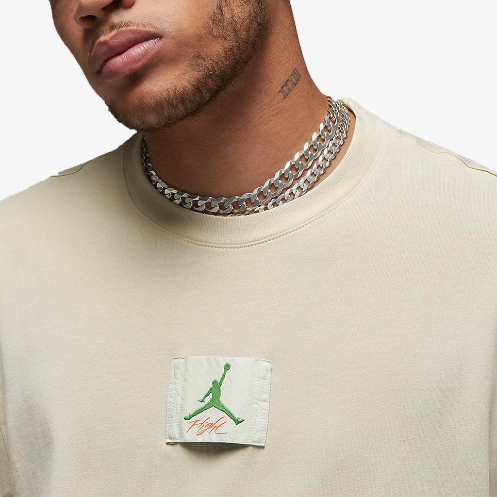 Мужская футболка с короткими рукавами и круглым вырезом Titan X Jordan, пляжный светло-желтый DV7030-234