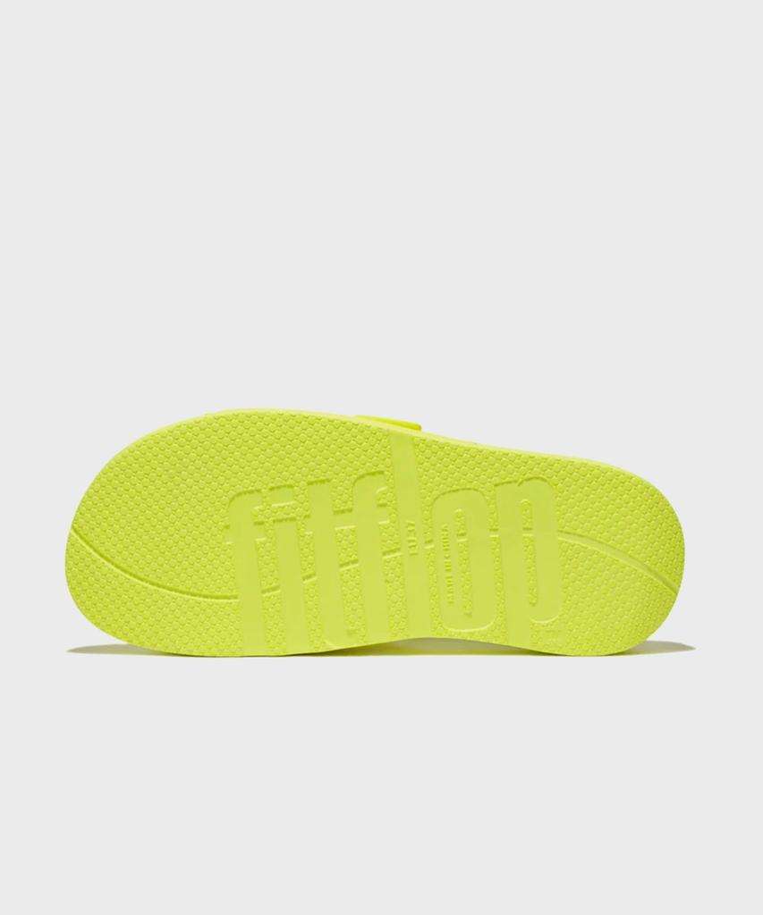 Fitflop Eye Cushion Buckle Slide Электрический желтый