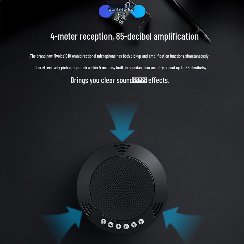 Meeteasy MIX-10 Wireless Omnidirectional Conference System (CN version)