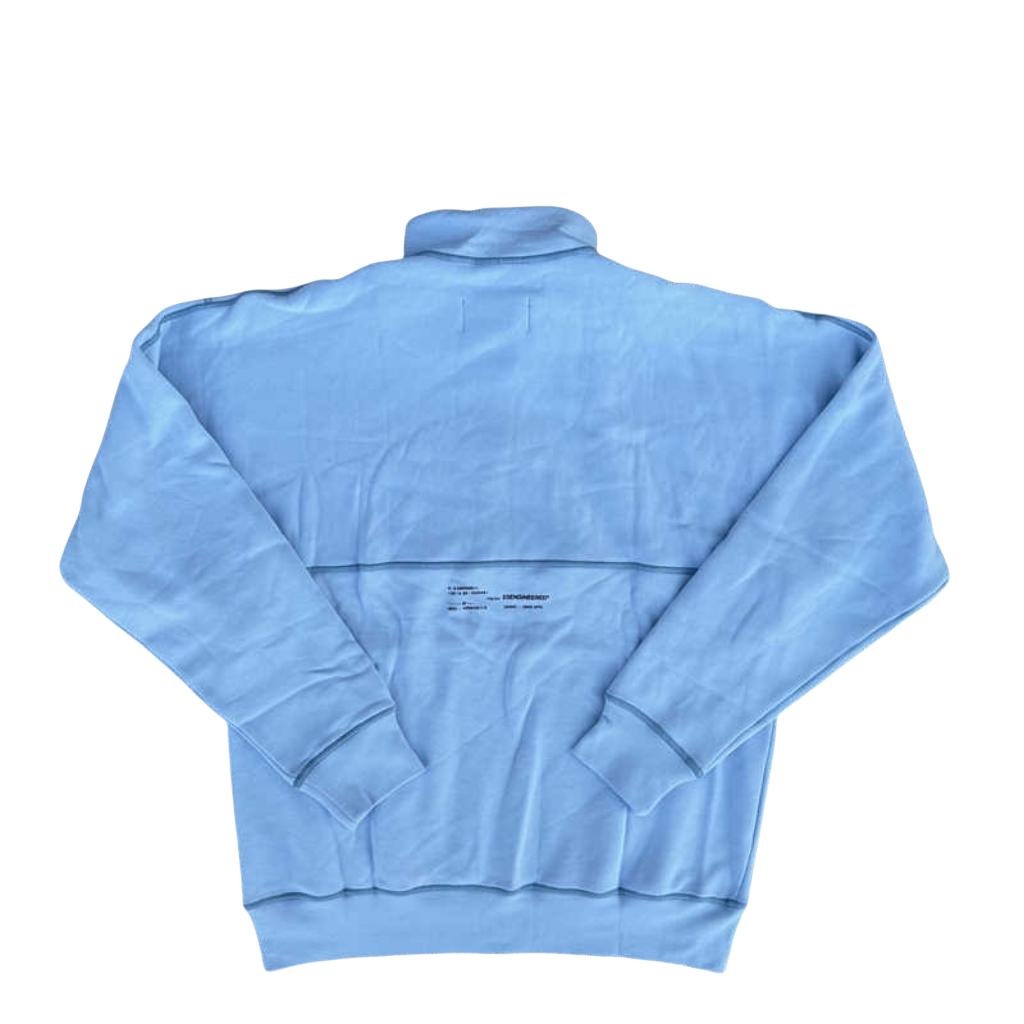 Jordan Серия Спортивный Стиль Повседневная Флисовая Теплая Толстовка с Воротником-стойкой Мужская толстовка Синяя DV7680-411