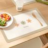 Heat Proof Mat Anti-Scald Placemat High-Grade Ins Wind Waterproof Oil-Resistant Placemat Household Tableware Mat Placemat Coasters