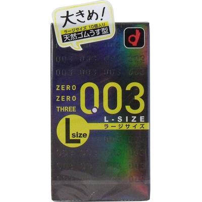 003 Зеро Зеро Три размер L x 2 штуки презерватив [Комплектная продажа] (10 кусочков)