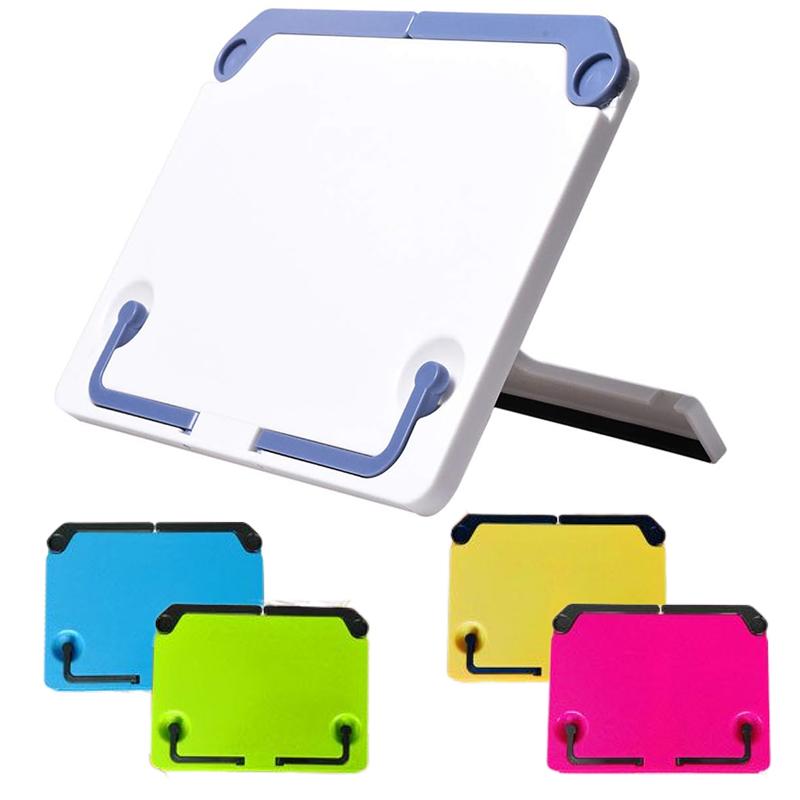 1PC Reading Stand Portable Books Stand Recipe Shelf Folding Cookbook Holder Organizer Bookend for Music Score Recipe Tablet TMZ