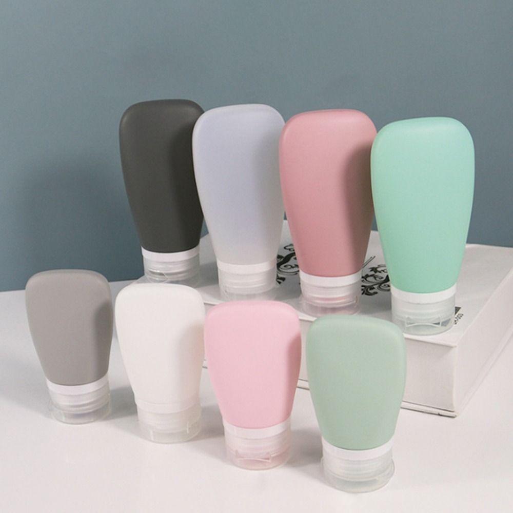 Leakproof Cosmetic Storage Containers Silicone Lotion Bottles Squeeze Tube Empty Bottle  Travel
