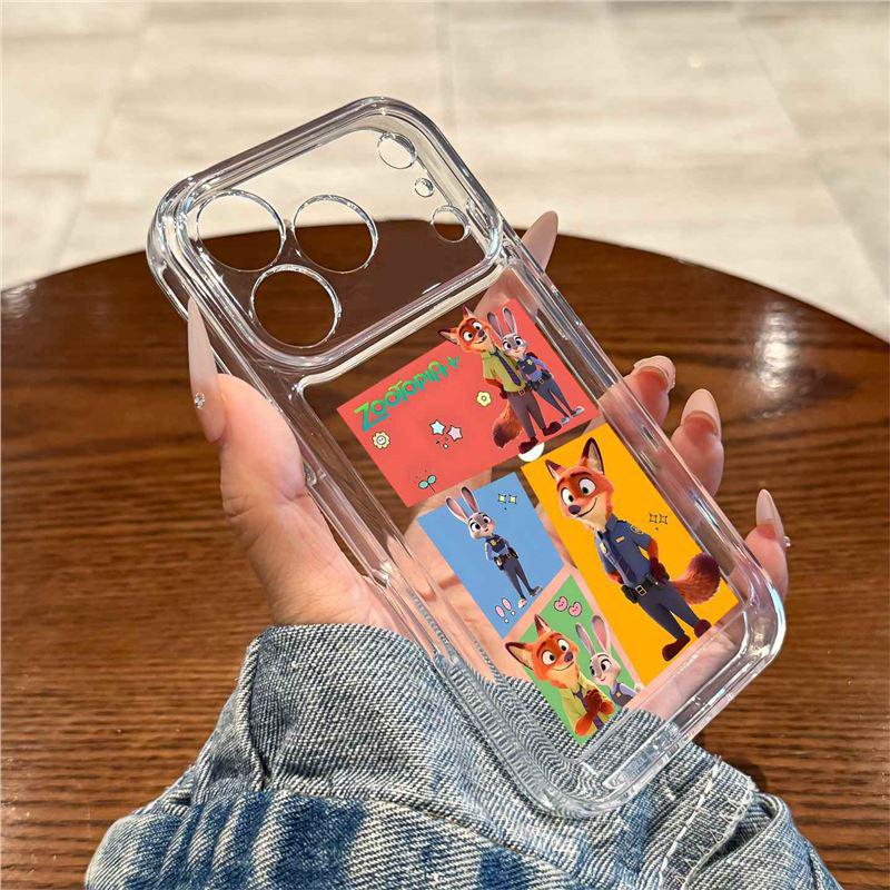Совместимый чехол для Apple iPhone 17 Pro Max - Новый iPhone 17 Ник и Джуди 17 Pro, Продвинутое ощущение, Милый дизайн