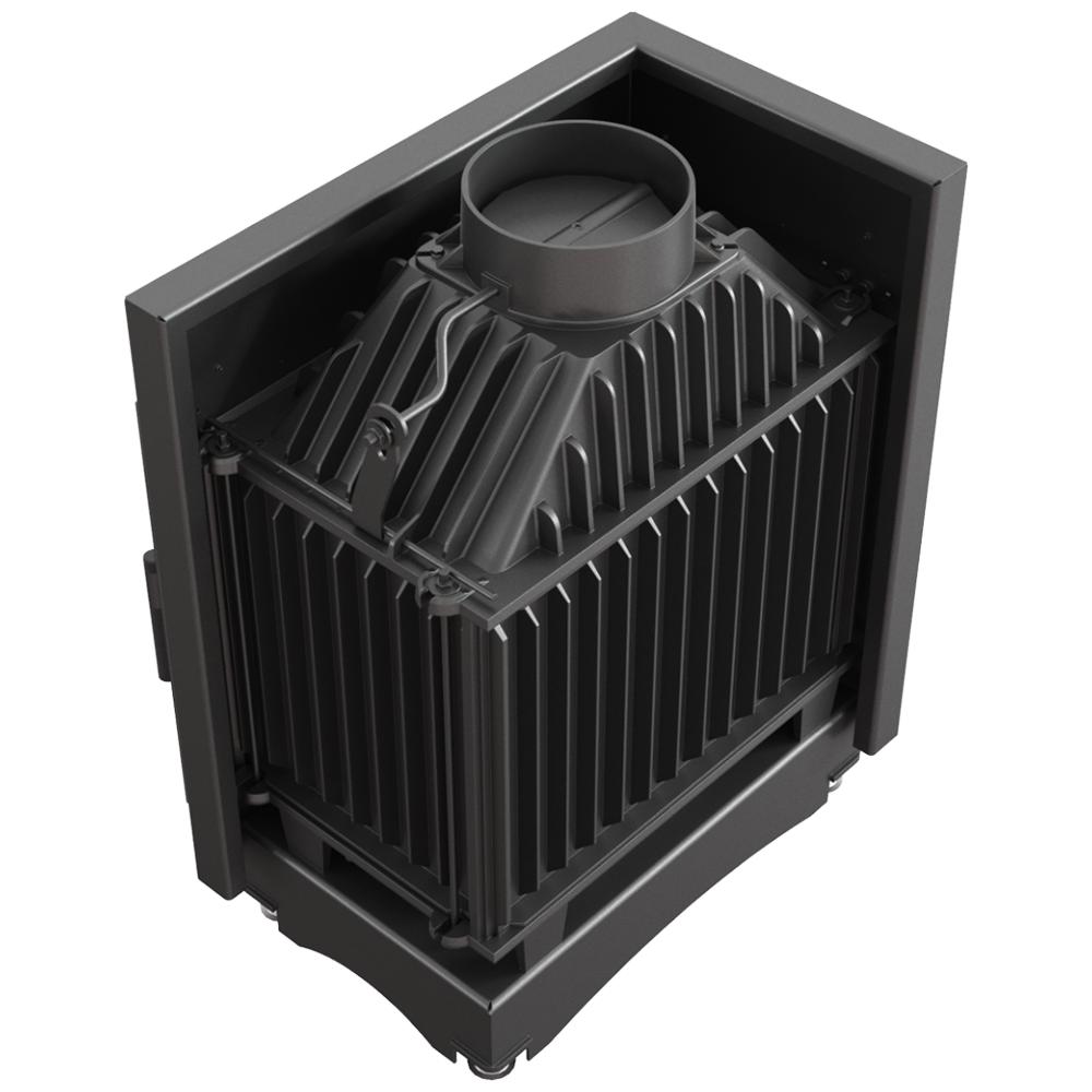 Чугунный камин KRATKI MAJA DECO левый 8 кВт Ø 150