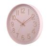 Wall Clock Large Numerals Design Easy-to-Read Battery Operated Modern Silent Non-Ticking Round Clock Wall Decoration