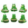 3 шт. лягушачьи ножки для тазика смоляные подкладки для цветочных горшков моделирование животных прочный регулируемый уличный кронштейн для цветочного горшка
