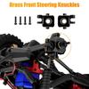 7в1 Для 1/18 Для TRX4M RC Автомобиль Модернизации Латунная Рулевая Тяга Крышки Кастора Автомобиля Крышка Дифференциала Детали L1G3