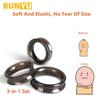 Reusable Foreskin Correction Ring Cock Ring Foreskin Repair Ring Penis Delay Ejaculation Sex Toys for Men Glans Rings 3pcs/set