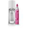 Machine a soda et eau pétillante SODASTREAM - TERRA Blanche - 1 bouteille compatible lave-vaisselle - 1 recharge de gaz 60L