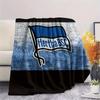 Hertha BSC Art Printed Flannel Blanket, soft throw for bedroom sofa, washable, Christmas present, great gift.