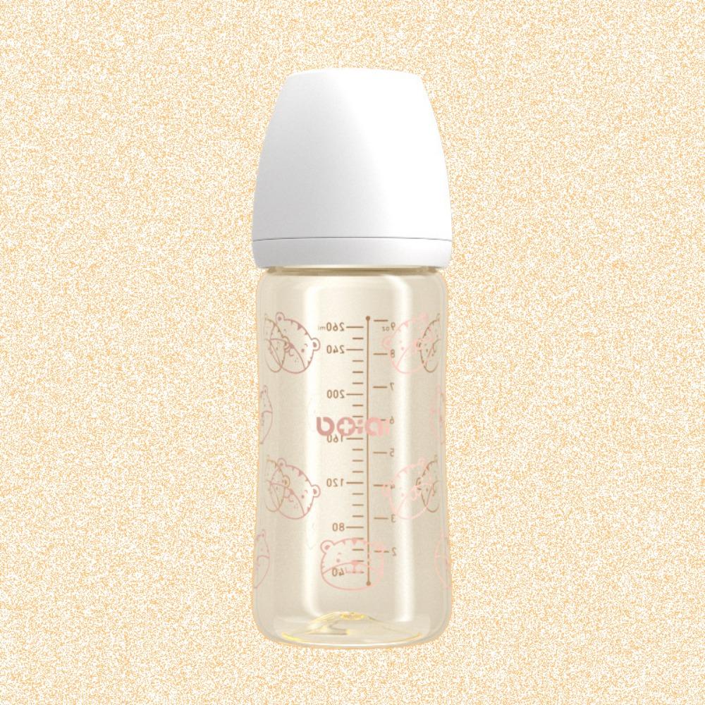 PP Детская бутылочка для молока Силиконовая соска Детская бутылочка с ручкой 270 мл Детская бутылочка Посуда для кормления