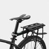 ROCKBROS Rear Carrier Bicycle Cargo Rack Touring Carrier Retrofit Aluminum Maximum Load Capacity 25kg Adjustable Easy Installation (Black)