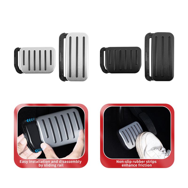 For Tesla Model Y 2020-2025 Launch Juniper Model 3 2017-2024 Highland Accelerator Brake Pedal Anti Slip Foot Rest Cover