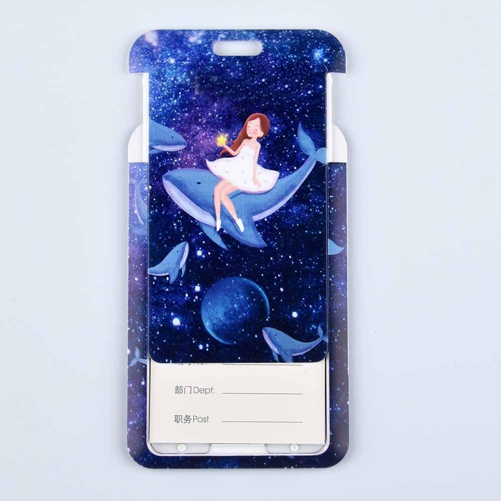 Cartoon Credential Card Holder Bags Doctor Nurse Neck Strap Lanyards Keychain Pass Card Holder Hang Rope Lariat Lanyard Gifts