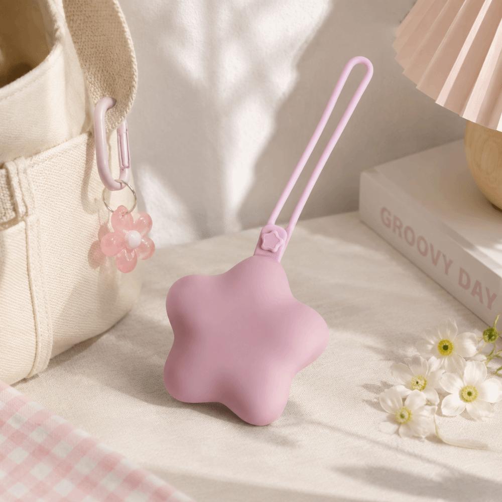 Portable Silicone Storage Box Star Shape Stroller Storage Bag Gifts Pacifier Storage Bag On-The-Go