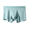 MIIOW 1Pcs Sexy Seamless Boxer Men Underwear Ice Silk Graphene Antibacterial Boxershorts Underpants Panties Underware Trunks L-5XL