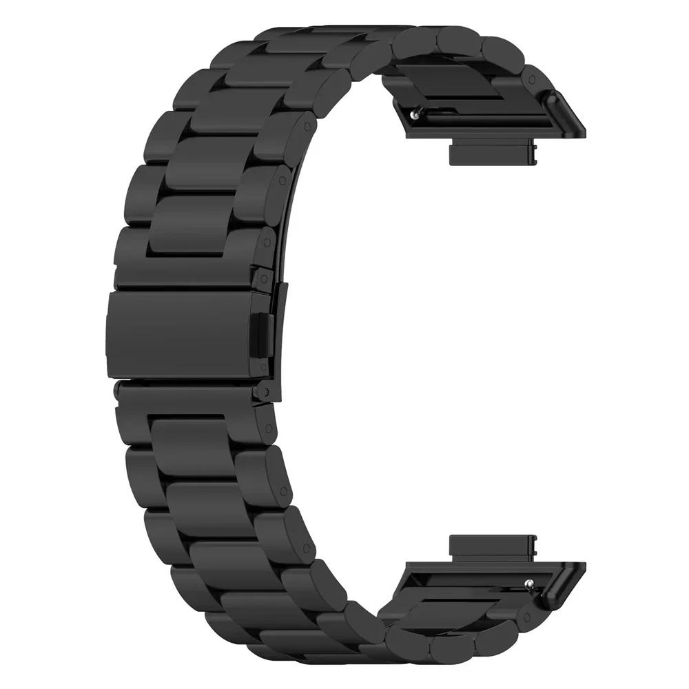 Ремешок из нержавеющей стали для Huawei Watch Fit 5 pro-fit5 4 3 Ремешок Умные часы Correa Браслет для Huawei Fit 4Pro Металлический браслет на запястье