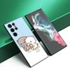 Забавный мультяшный кот черный силиконовый чехол для телефона Samsung Galaxy S23 S21 S20 FE S24 S22 Ultra S10E S10 S9 S8 Plus