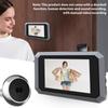 3.97 Inch Peephole Camera Door 2MP LCD Digital Peephole Viewer 120 Degree Color Infrared Camera 1080P Door Monitor 1400mAh